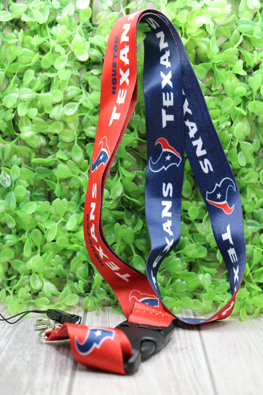 Football Texans • Lanyard with Decor