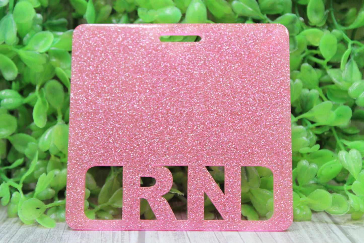 RN Pink Glitter • Badge Buddy