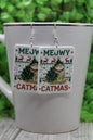 Meowy Catmas • Dangle Earrings