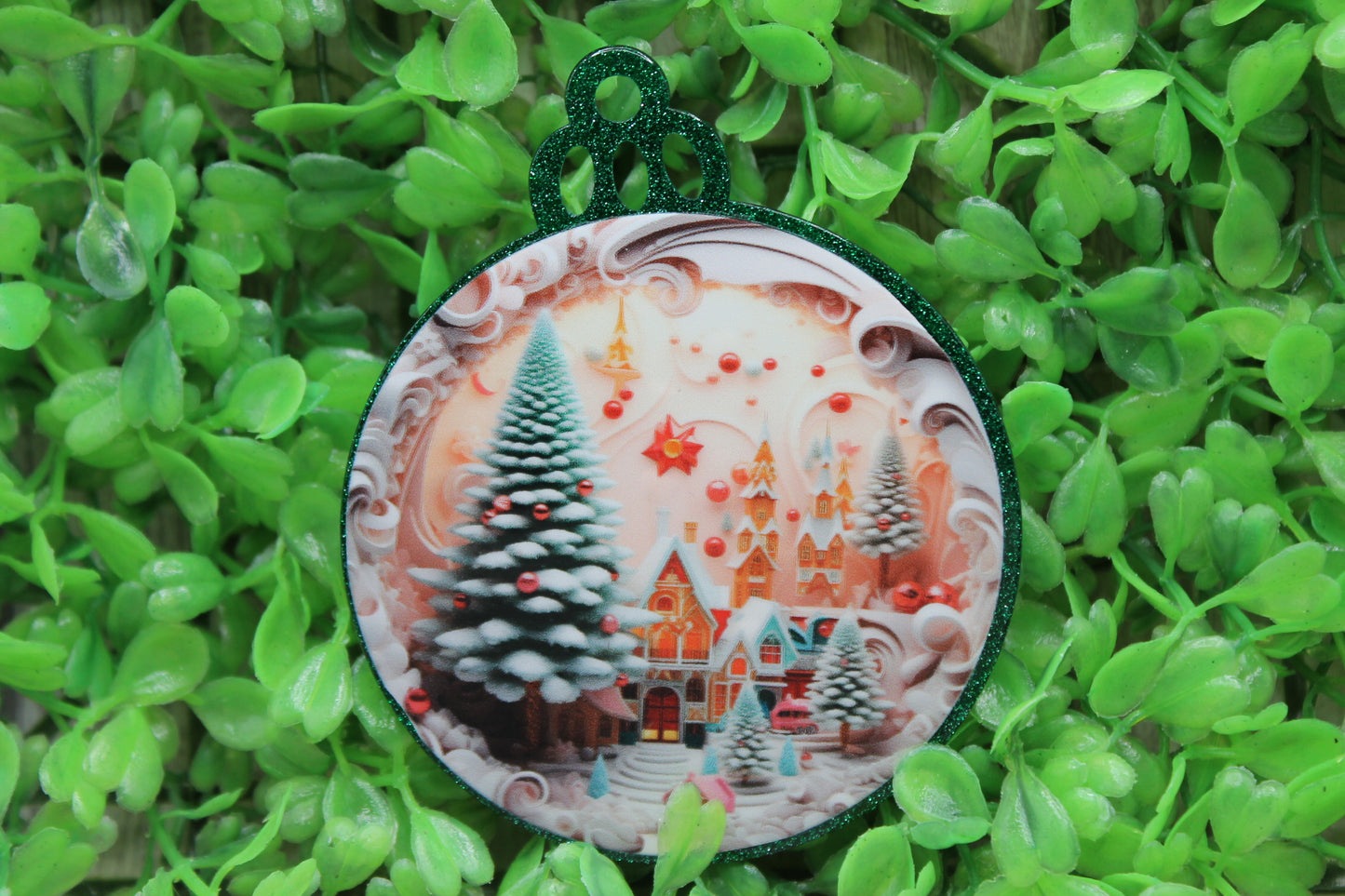 Christmas Scene • Ornament