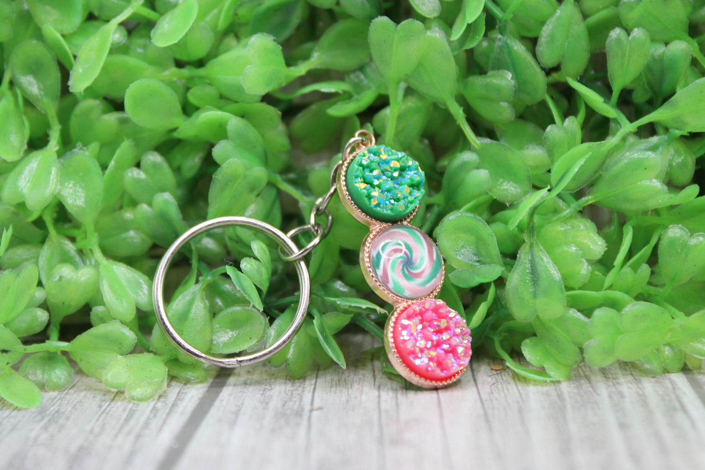 Candy Swirl • Keychain