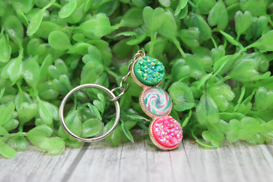 Candy Swirl • Keychain