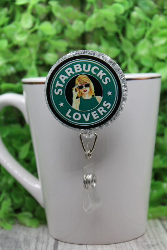 SB Lover Circle • Badge/ID Holder with Clip