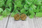 Gold Glitz • 12mm Stud Earrings