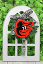 Orioles Badge/ID Holder with Alligator Clip