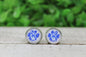 Kentucky Wildcats Paw Print • Stud Earrings
