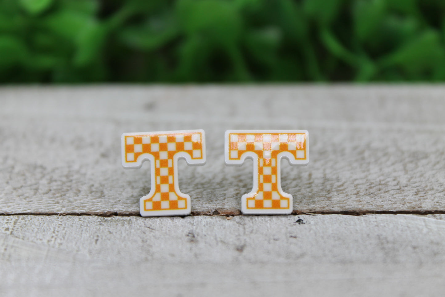 Tennessee - Checkered • Stud Earrings