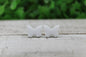 White Butterfly • Stud Earrings