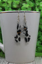 Leopard Easter Rabbit • Dangle Earrings