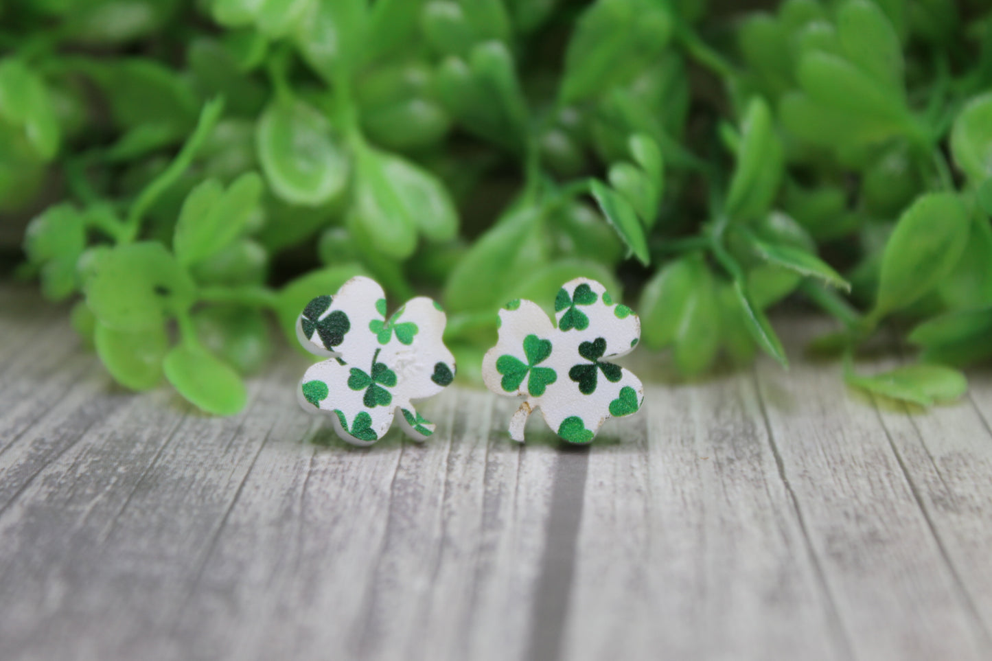 Shamrocks • Stud Earrings