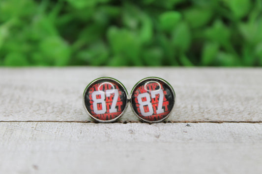 Football KC 87 SWIFT • Stud Earrings