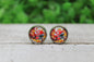 Football KC Fire • Stud Earrings
