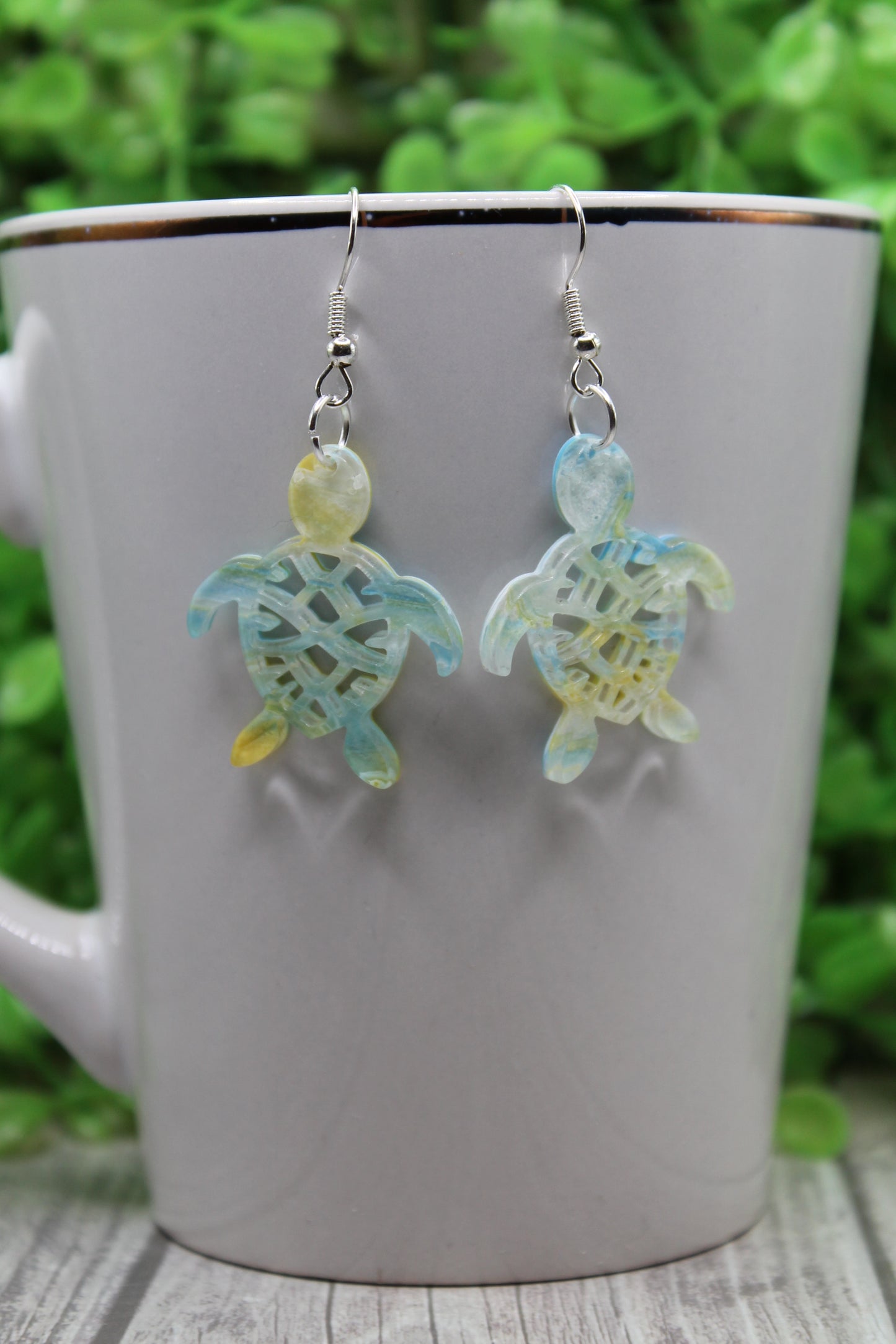 Turtle • Dangle Earrings