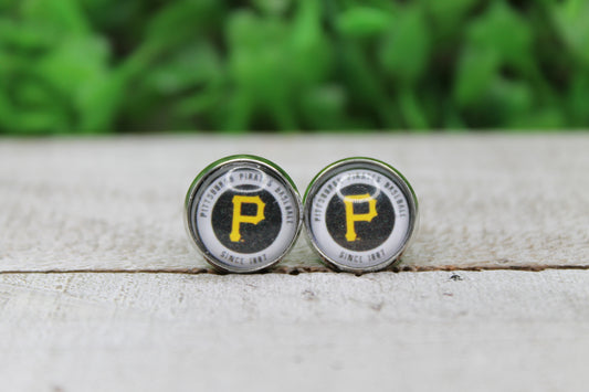 Baseball, Pirates • Stud Earrings