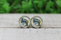 Football, Wisconsin State • Stud Earrings
