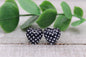 Polka Dot Hearts • Stud Earrings