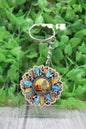 Desert Cactus Sunflower Keychain