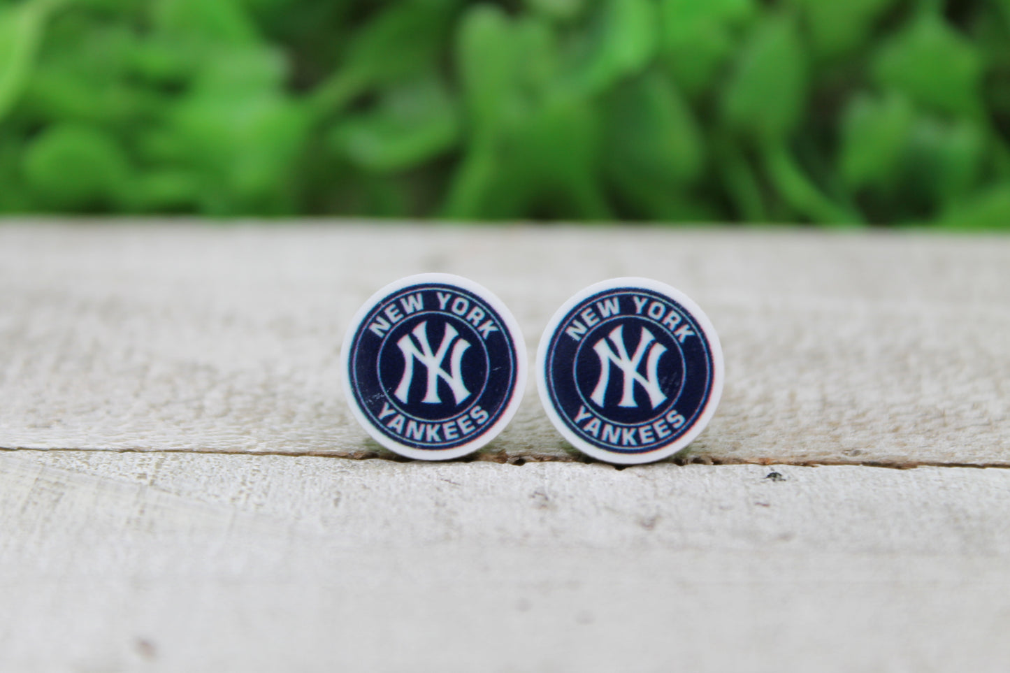 New York Yankees Stud Earrings
