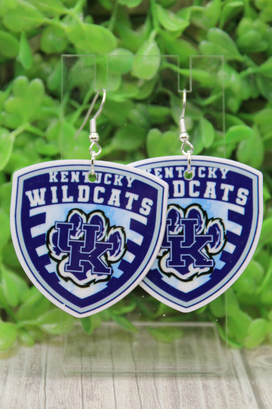 Kentucky Wildcats Dangle Earrings
