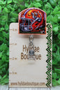 Clemson Tigers Football Helmet Badge/ID Holder Reel