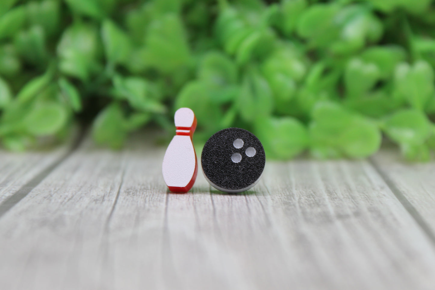 Bowling Stud Earrings