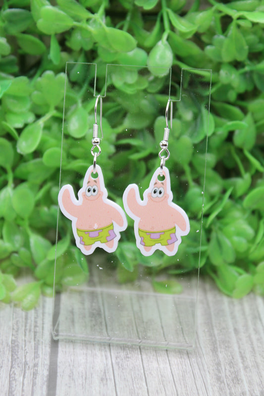 Waving Patrick 'Mini' Dangle Earrings