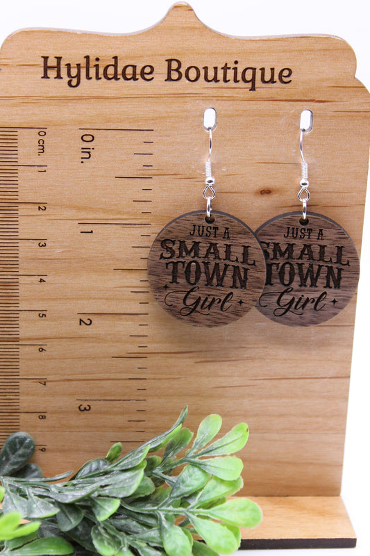 Just a Small Town Girl || Dangle Earrings