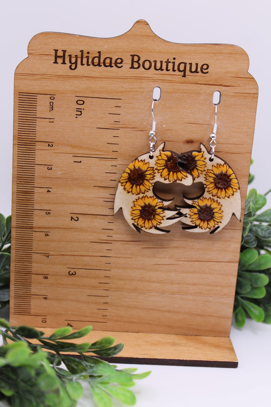 Sunflower Horses || Dangle Earrings