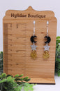 Moon + Star + Sun || Dangle Earrings