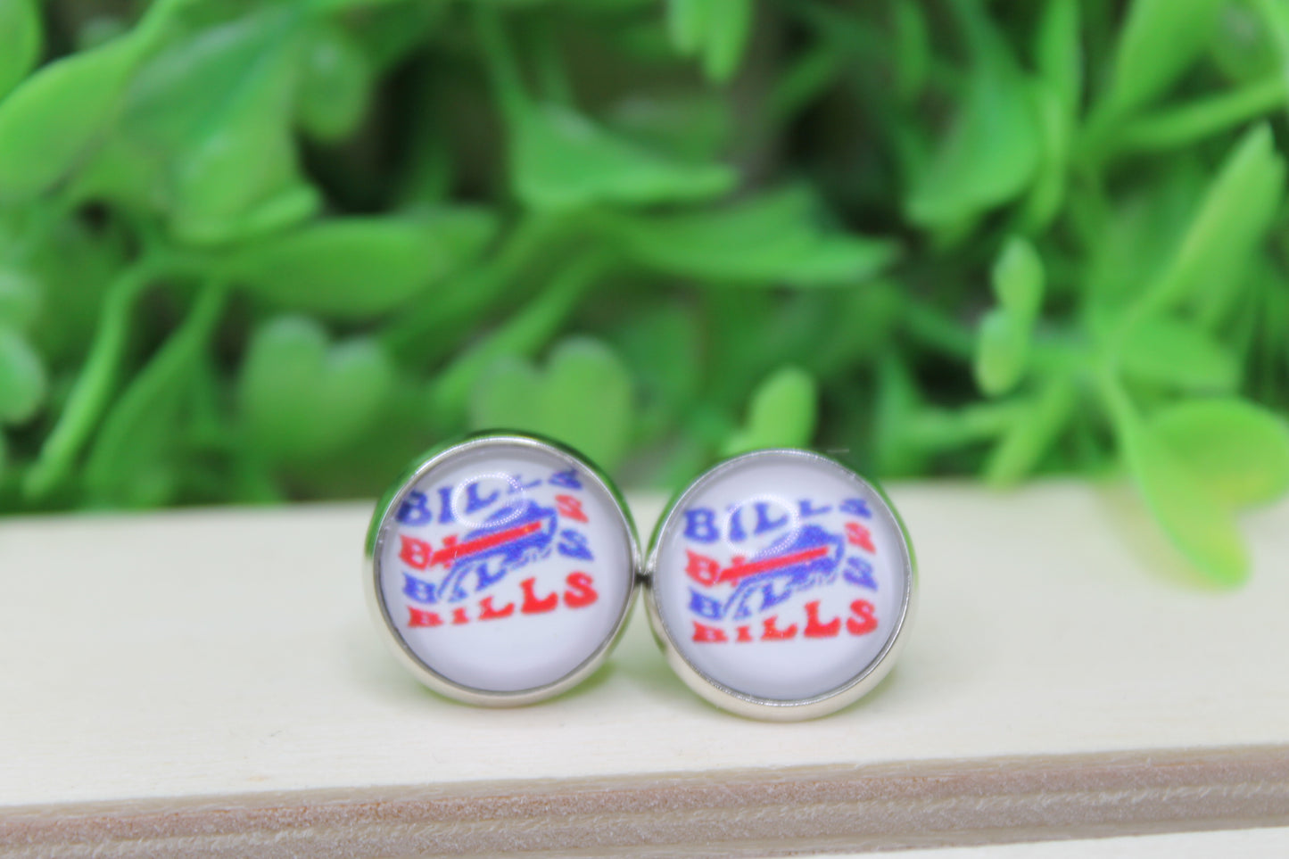 Buffalo Bills Repeat Stud Earrings