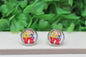 KC Chiefs LOVE Stud Earrings