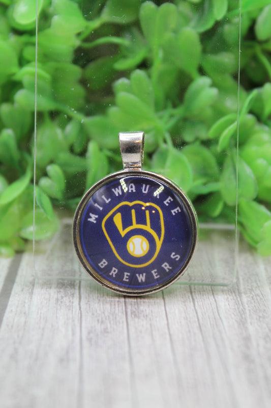 Milwaukee Brewers Baseball Pendant