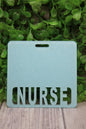 NURSE Baby Blue Glitter Badge Buddy