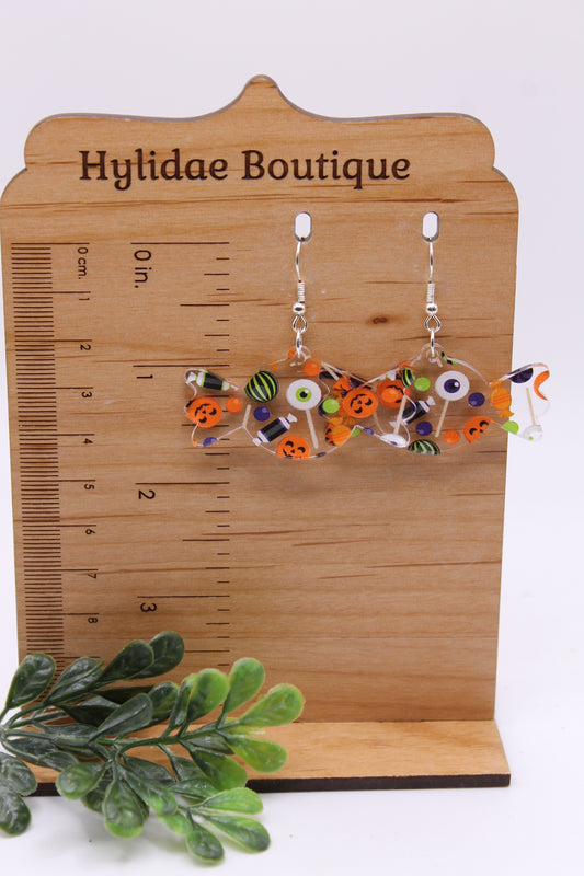 Halloween Candy • Dangle Earrings