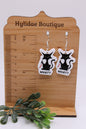 What? Black Cat • Dangle Earrings