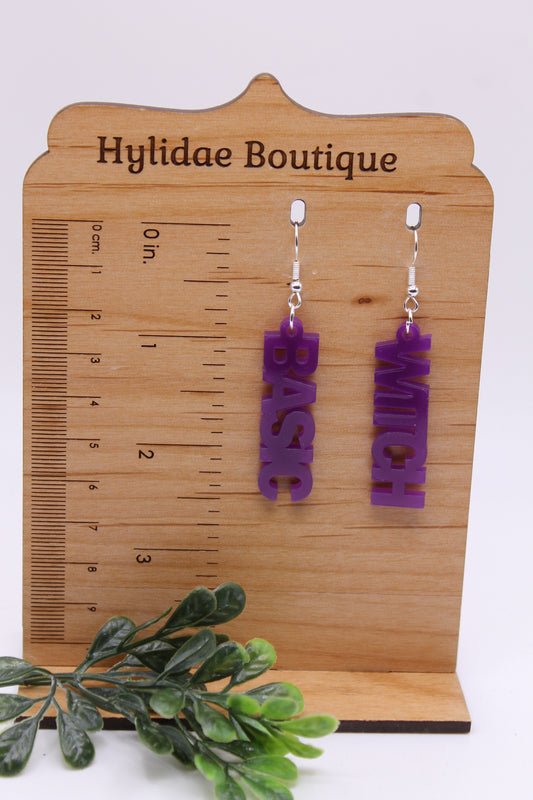 Basic Witch • Dangle Earrings