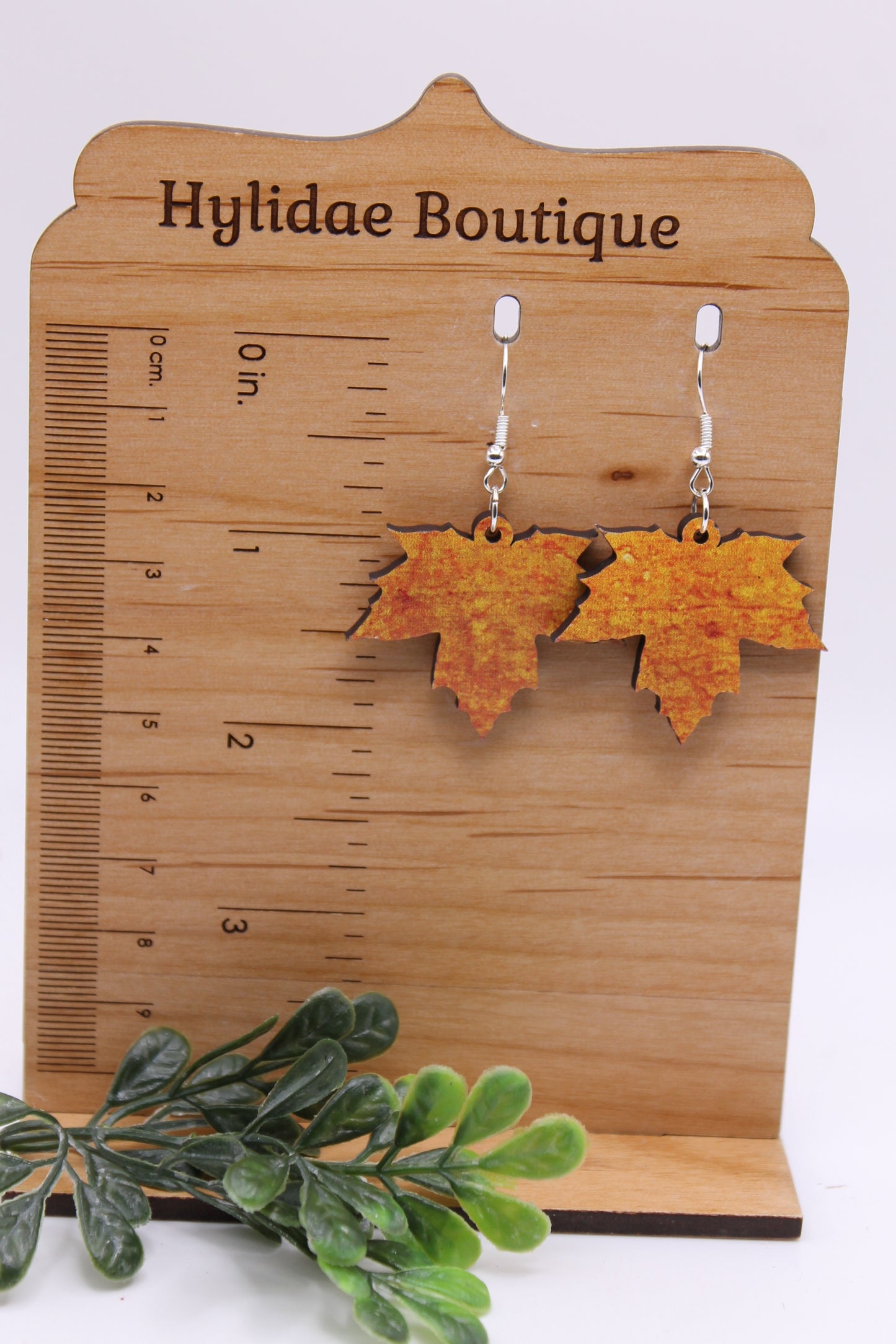 Autumn Leaves • Dangle Earrings