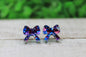 Suicide Awareness Bow Stud Earrings