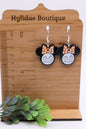 Sally Halloween Mouse • Dangle Earrings