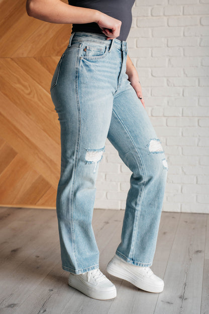 Patricia High Rise Rigid Magic 90's Straight Jeans {Ships in 3-5 Business Days}