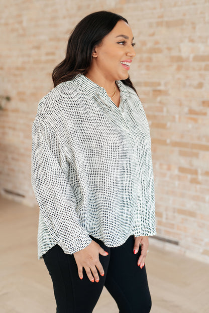 Terms of Endearment Dolman Sleeve Button Up {Ships in 3-5 Business Days}