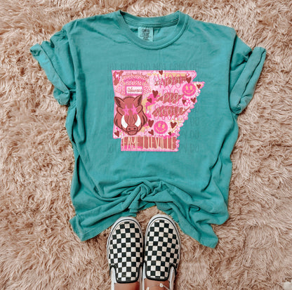 Preppy State Tees - Seafoam