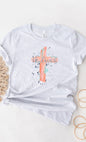 Watercolor He Lives Cross Easter PLUS Graphic Tee