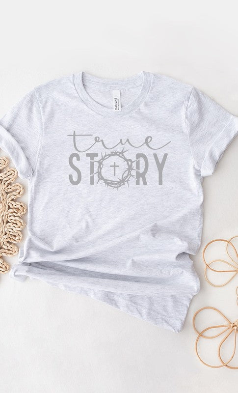 True Story Cross Easter Graphic Tee