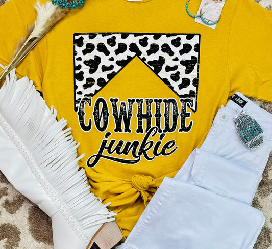 Cowhide Junkie Tee