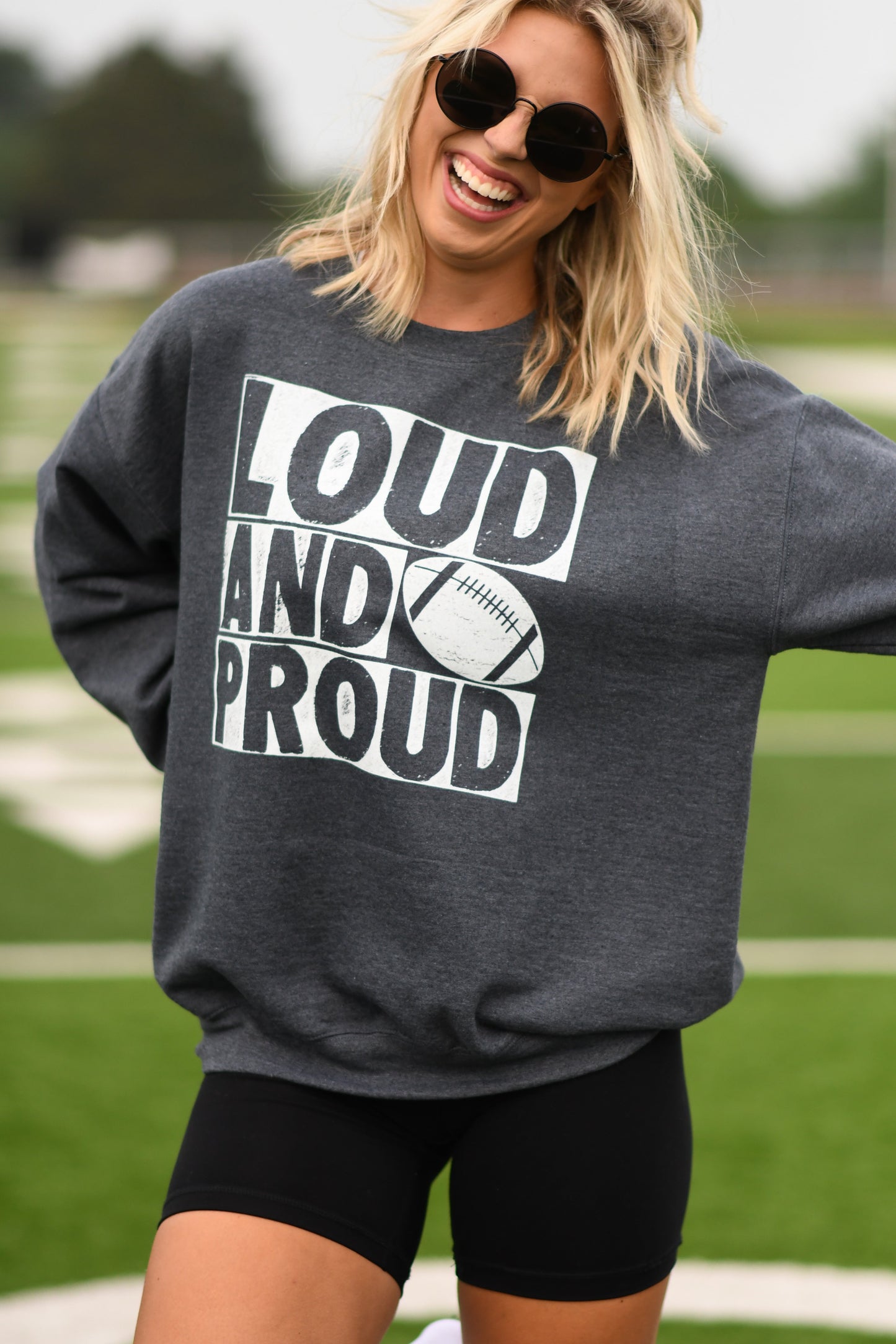 Loud And Proud Football Sweatshirts/Tees