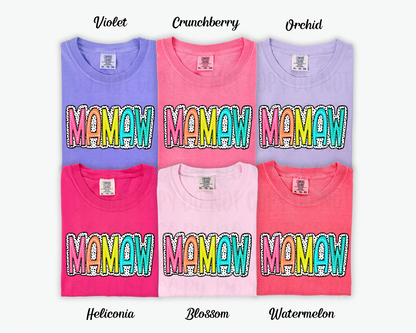 Mama Dalmatian Tee - Multiple Colors