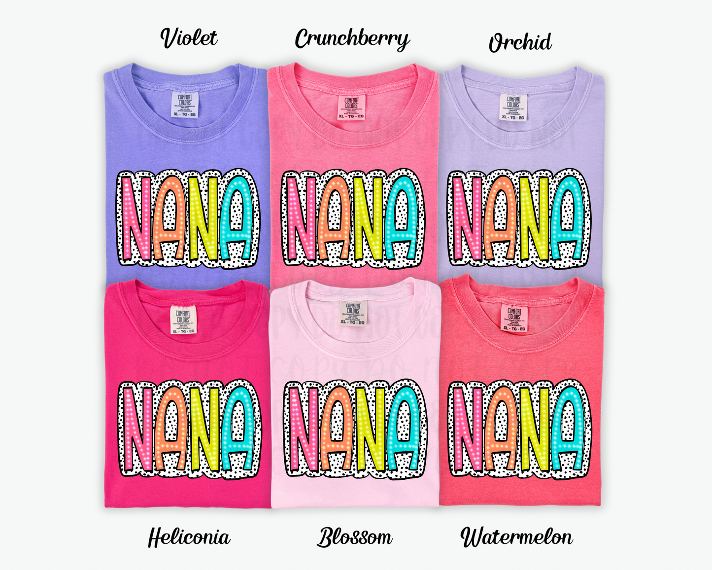 Mama Dalmatian Tee - Multiple Colors