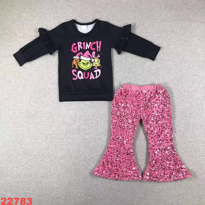 Grinch Squad Youth Pant Set ☆ PREORDER