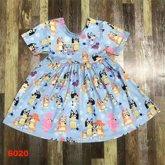 Bluey & Friends Dress ♡ Ships in Approx 3-4 weeks {MTO}